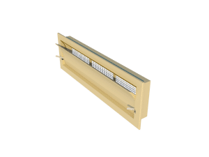 Ventilation - poultry house tunnel inlet 6000-VFG side view - TPI-Polytechniek