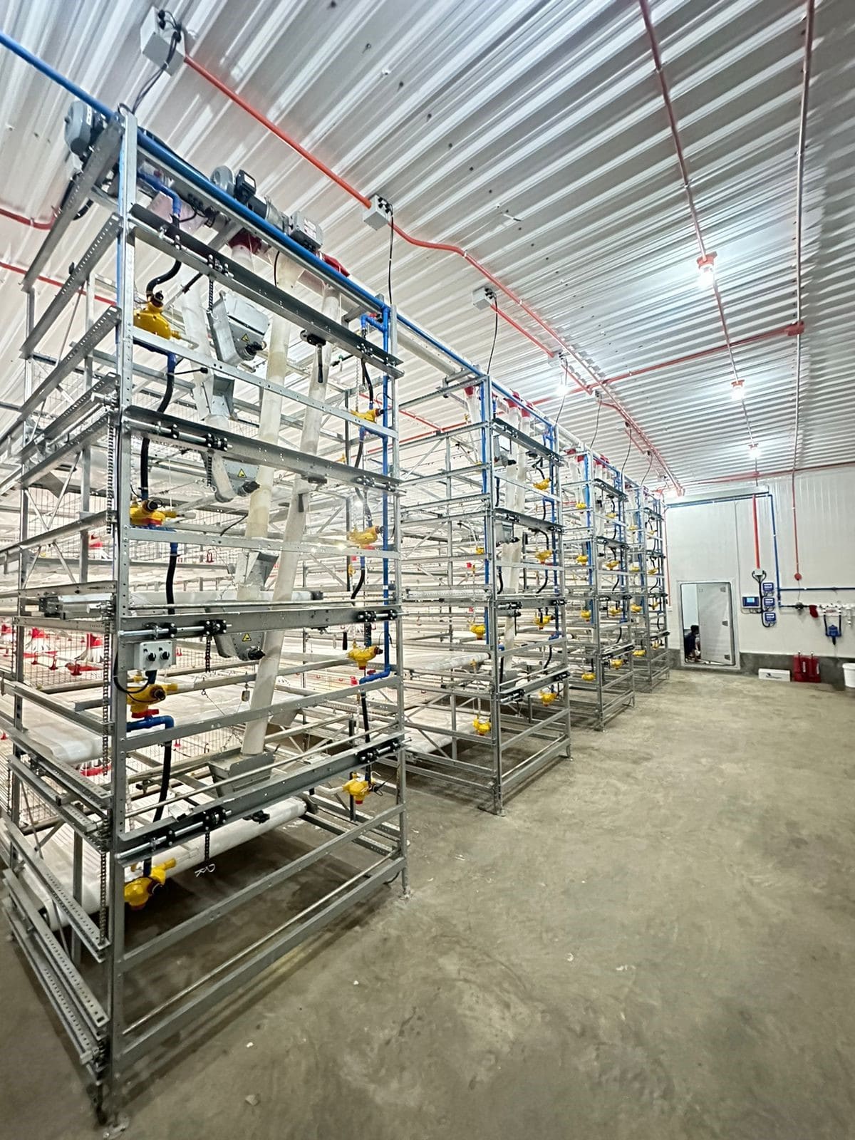 air inlet poultry housing